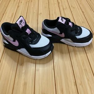Pink And Black 7c Air Max for little girl